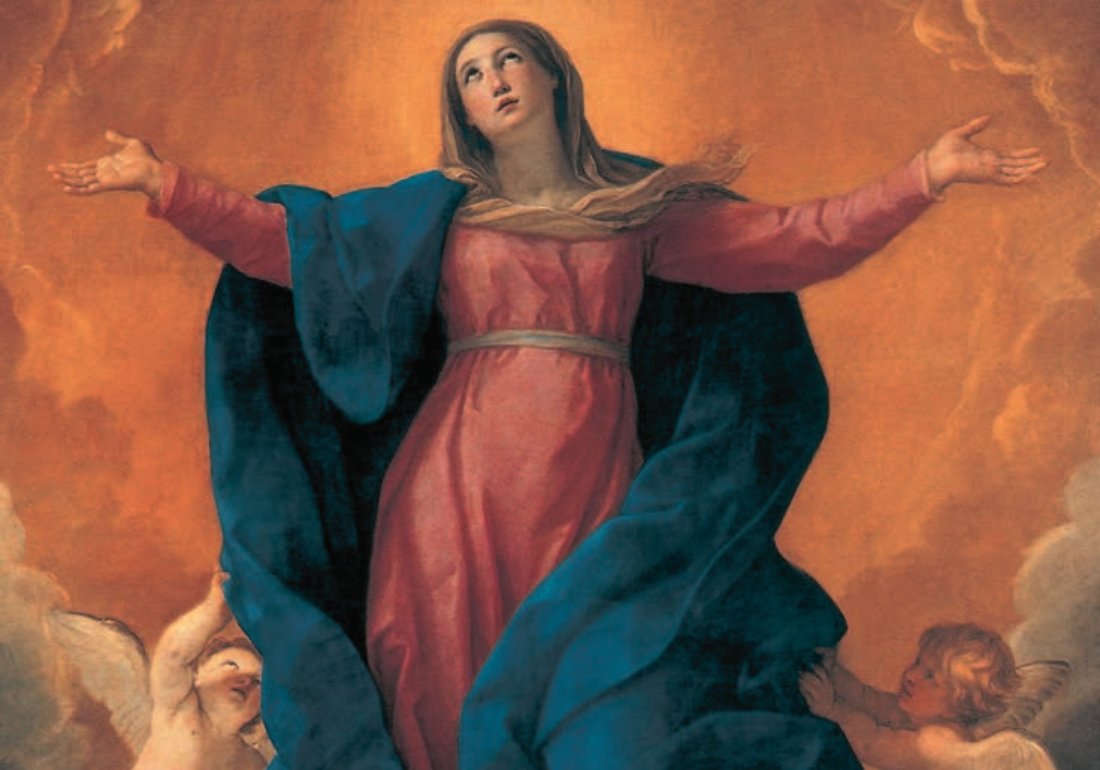 Imagem horizontal representando Assunção de Nossa Senhora